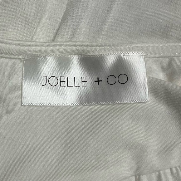 Joelle + Co Women’s Drape Front Blouse - Picture 3 of 5